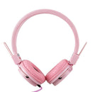 Fashionable Headset Foldable Design Children Kids Over Wired Earphones Head