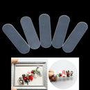 5Pcs/Set Clear False Nail Tips Diy Display Stand Holder Nail Art Manicure To OZ