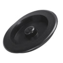Rubber sink drain garbage disposal plug flange 9cm diameter black Y5H7