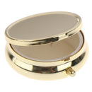 Metal Pill boxes Medicine Organizer Container Medicine Case  Pill  Candy  OZ