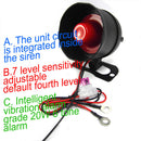 Car Alarm System Remote Door Starter Keyless Entry Lock W/ 2 Remote Control