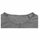 Womens Fashion O-Neck Long Sleeve Knitwear Sweater Tunic (Gray,XL ) I3Y8