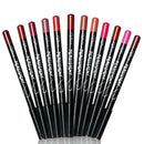 12x Set Lipstick Lip Liner Waterproof Long Lasting Matte Makeup Pencil Lip