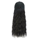 Fashion Women Long Curly Hair Full Wig Baseball Cap Hat Wigs Wavy Long Daily Wig