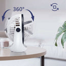 Desk Fan Small Table Fan With Strong Airflow Ultra Quiet Portable Fan Speed Z3L5