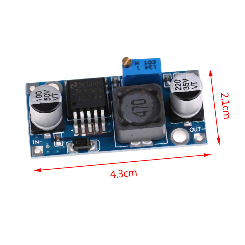5 PCS LM2596 DC-DC adjustable step-down Power Supply Converter module N IO T Kw