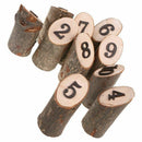 Rustic 1-10 Wooden Table Numbers Wedding Birthday Party Centerpieces Decor