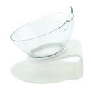 2pcs Round Kitten Kitty Elevated Bowls Raised Feeder Single Bowl For Cats & Dogs