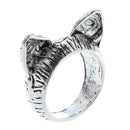 Unique Retro Style Cute Cat Ears Ring Y5O5