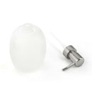 Bathroom Soap Dispenser Glass Bottle Head Metal Head Pump Lotion Container  U1G9