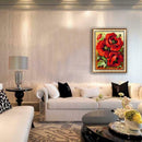 5D Flower Full Drill Diamond Painting Embroidery DIY Cross Stitch Decor