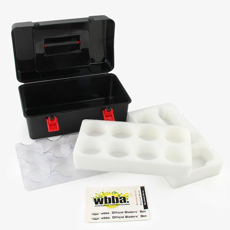 Beyblade Burst Gyro Launcher Storage Box Carry Case With Foam Organizer