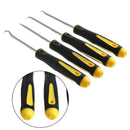 4 PCS Scraper Hook Tool Set Oil Seal Puller Rubber O-Ring Hook Seal Screwdr F5U1