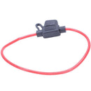 5X(14AWG Wire In-line Car Automotive Mini Blade Fuse Holder Fuseholder 20A X1Y2)