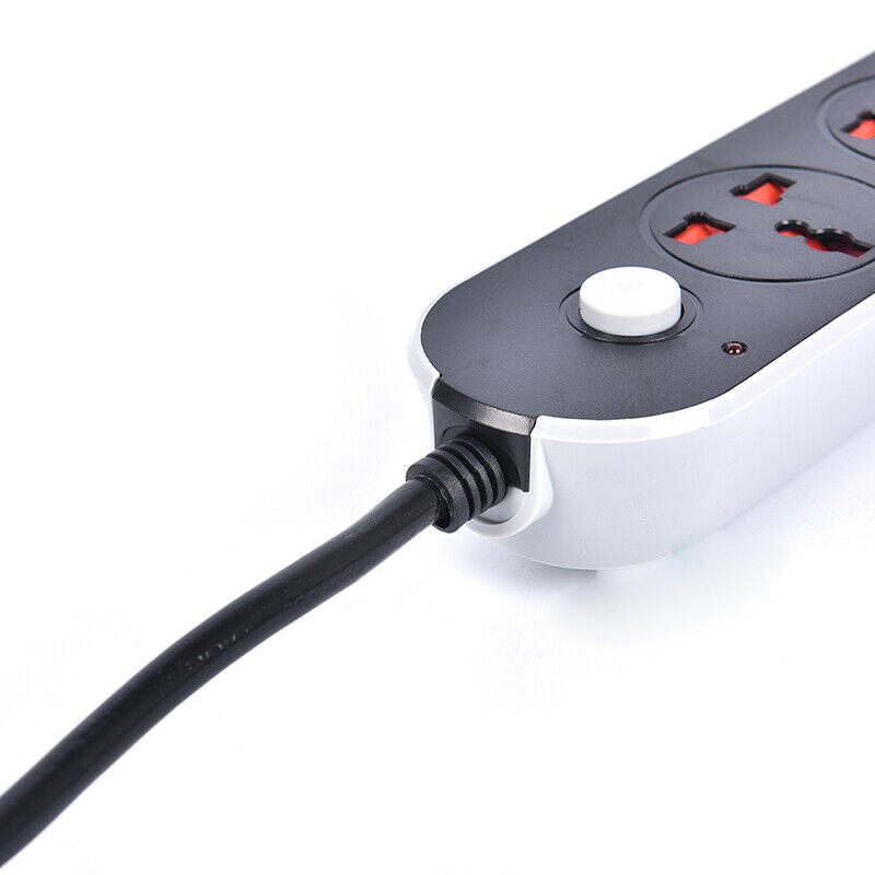 USB Power Socket European Plug  3-Port USB Charger 3 M Universal Cabl Hn