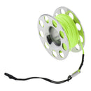 Steel Scuba Dive Reel Corrosion Resistant High Visibility Diver Reel Clip Green