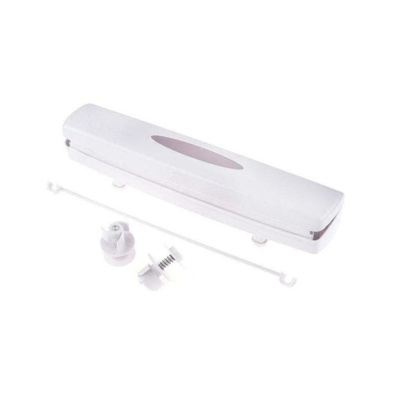 Wraptastic Food Wrap Dispenser Plastic Metal Wrap Food Tools Kitchen D8A5