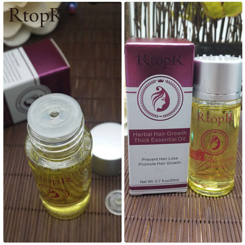 RtopR Herbal Hair Growth Anti Hair Loss Liquid Promote Thick Fast Hair Grow F5Y7