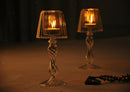 Glass Candlestick Tealight Holder Landscape DIY Terrarium Bottle Party Supplies