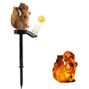 Solar Lawn Squirrel Light,Solar Pathway Lights Solar Garden Lights Outdoor  A9V1