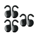 3 Pairs Durable Silicone Replacement Ear Tip Earpads, Fit for Jabra Boost Black