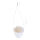 2x Hanging Plastic Self - Watering Flower Pot Succulent Pot With Chain Hook
