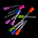 1PC Newborn Baby Kids Silicone Plastic Feeding Medicine Dropper Spoon Burette Mï¼