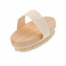 Wooden Bath Shower Back Brush Exfoliate Skin Scrub Soft Hair Hand Hemu  QIT