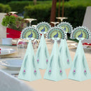 5pcs Peafowl Shape Favor Candy Bag Wedding Favors Gift Box Party Supplies