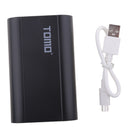 Dual USB LCD Power Bank Battery Charger Holder for 3pcs 18650 Batteries