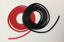 10 AWG 5 Feet (1.5m) Gauge Silicone Wire Flexible Stranded Copper Cables for RC