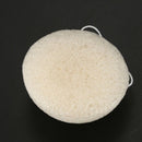 Face natural konjac cleaning sponge - White