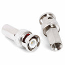 2Pcs BNC RG59 Coaxial Hexagon Connector Adaptor For CCTV Camera UseSEAU