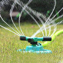 Garden Water Rotary Sprinklers Three Arm 360 Degree Automatic Water Sprinkler JR