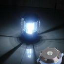 Adjustable LED Light Hiking Bivouac Camping Lantern Tent Lamp with Compass