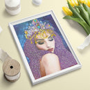 5D DIY Special Shaped Diamond Painting Beauty Cross Stitch Mosaic Kit Decor
