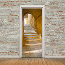 European Bedroom Living Room Gate Stickers Decor PVC 2pcs 38.5*200cm