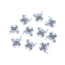 10pcs UK-2.5B 800V 32A DIN Rail Screw Mounting Terminal Connector ME