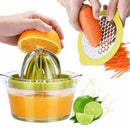 Citrus Juicer Lemon Orange Juicer Manual Hand Squeezer With Built-In Measur Y7L2