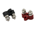 Red & Black Junction Block Power Post Insulated Terminal For Marine Boat RV