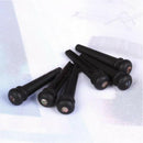 Set 6pcs Black Ebony Bridge Pins with Shell Dots for Acoustic Guitar Quality
