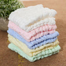Newborn Natural Cotton Face Towel, Washable Cloth, Soft Absorbent Baby Towe