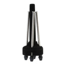 Foldable 4 Pegs Sax Holder Stand for Clarinet Flute Oboe Wind Instrument