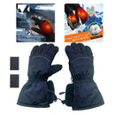 Motorcycle Electric Heated Gloves Touch Screen Winter Hand Warm Windproof No