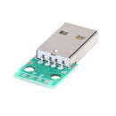 10pcs Type A USB Male to DIP 2.54mm PCB Board Power Supply Adapter Module