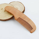 Soft Natural Cutie Comb Portable Baby Brush Set Newborn Wood Handle Faux Wool