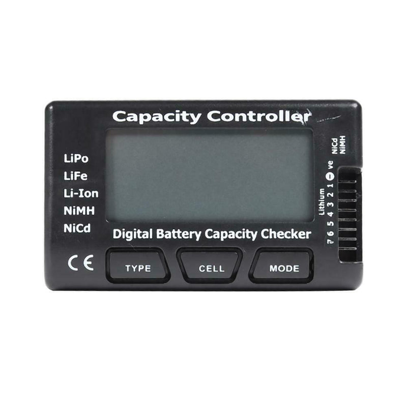 Digital Battery Capacity Checker RC CellMeter 7 2-7S for LiPo LiFe Li-ion