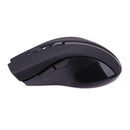X50 2.4G Wireless Optical Gaming Mouse 2,400 DPI for Laptop PC (Black)