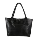 Women Handbag Braided Shoulder Bags Tote Purse PU Leather Hobo Bag