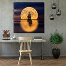 5D DIY Diamond Painting Full Drill Rhinestone Tree Moon Embroidery (K966)